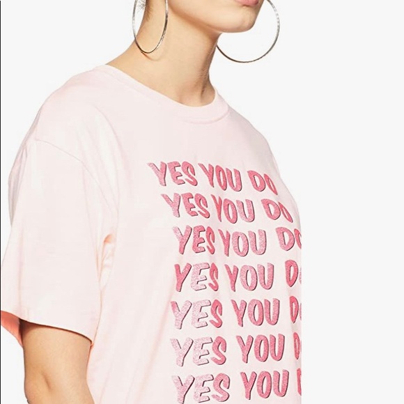 Forever 21 Women's Yes You Do Graphic Tee Size Small - Picture 2 of 4